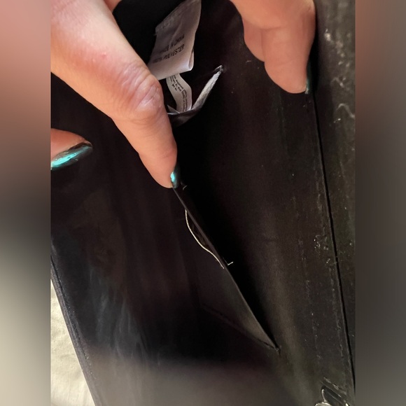 Small black and blue sparkly evening purse - Picture 9 of 10